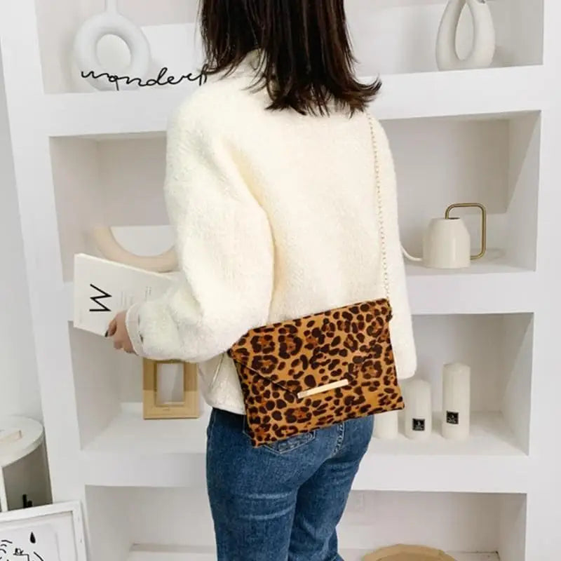 Sac 2025 bandouliere leopard