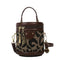 Sac Tonneau Léopard Marron Foncé