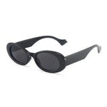 SO&amp;EI Ins Popular Fashion Small Oval Sunglasses Women Vintage Leopard Jelly Color Eyewear Men Trending Sun Glasses Shades UV400 - Vignette | My Léopard