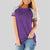 T shirt violet léopard marinière.