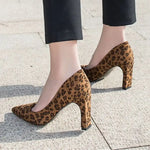 Brown leopard high heels  - Vignette | My Léopard
