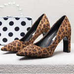 Brown leopard high heels  - Vignette | My Léopard