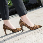 Brown leopard high heels  - Vignette | My Léopard