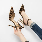 Leopard Pointed Toe Heels - Vignette | My Léopard