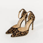 Leopard Pointed Toe Heels - Vignette | My Léopard