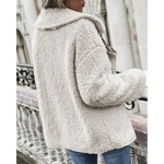 Women's White Leopard Lined Jacket - Vignette | My Léopard