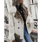 Veste Femme à Doublure Léopard Blanche
